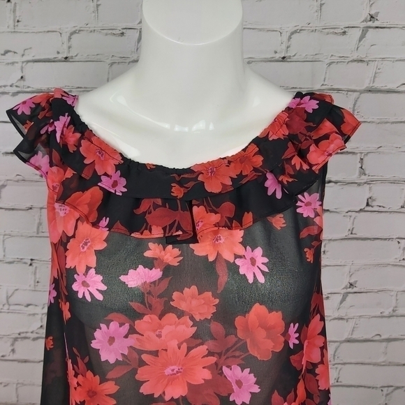 𝅺loft Floral Off Shoulder Top - Picture 2 of 9